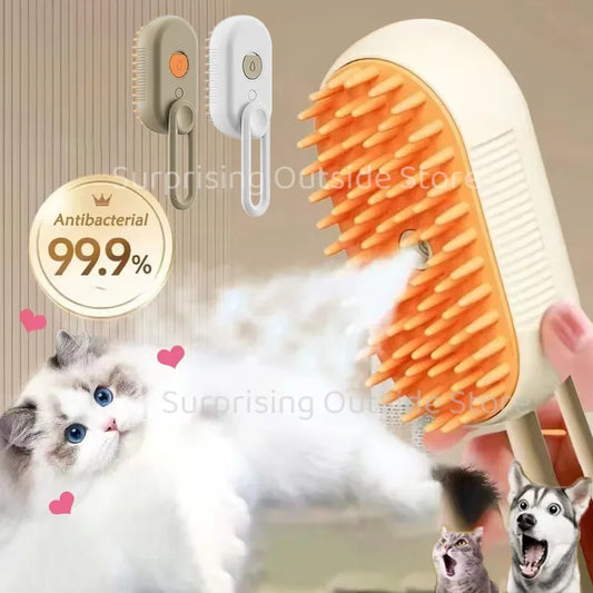 PawfectCare™ 3-in-1 Pet Spray Massage Brush GETSPO